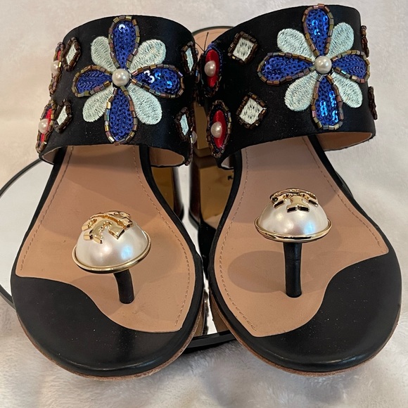 Tory Burch Estella Sandal Size 7 - Picture 10 of 15